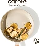 CAROTE 22Pcs Pots and Pans Set Non stick, Ceramic Cookware Set, Non-toxic Kitchen Cooking Set, PFAS and PFOA Free