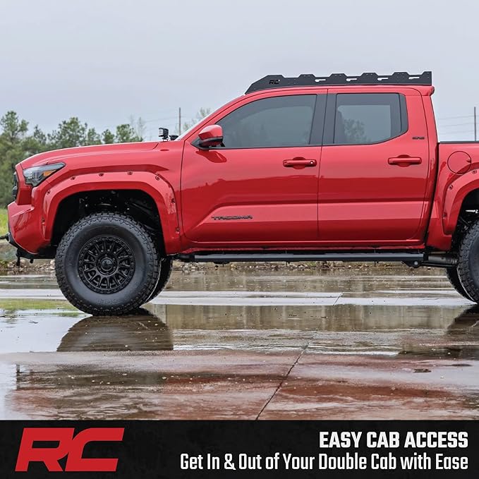Estribos Rough Country BA2 para Toyota Tacoma Double Cab (2024-2026) miniatura 3