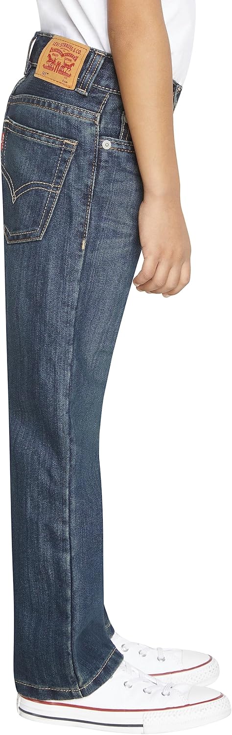 Levi's Boys 505 Regular Fit Jeans - Image 5