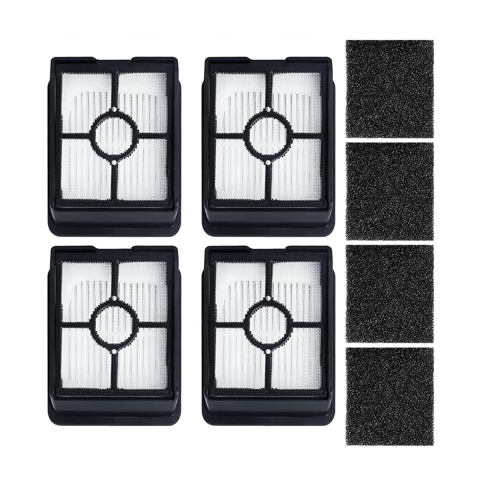 Tsophreniq Vacuum Filter Set, Allergen-Reducing Replacement for Floor Machines, Texture Design High Efficiency Floor Scrubber Filter