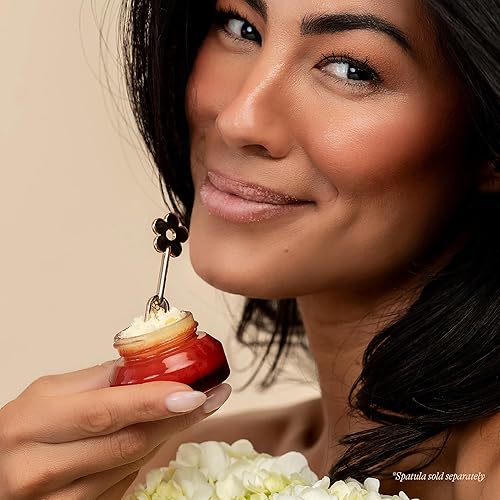 Miniatura 4 de Poppy & Pout Set de cuidado de labios  Bálsamo labial y exfoliante  Tubos de cartón sostenible y frascos de vidrio, totalmente naturales, cera de