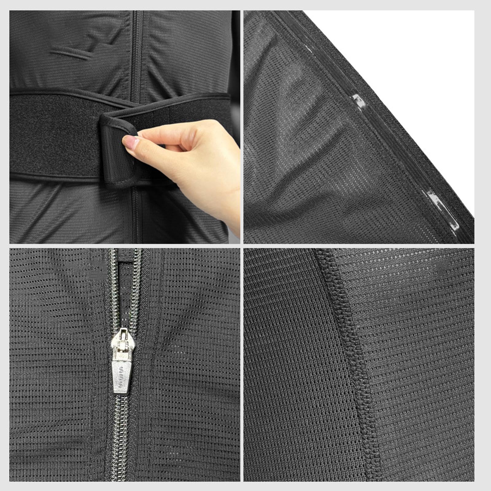Protector de Espalda Ski Vest Chaleco Protector Corporal Resistente Transpirable Espinal Spandex Adecuado para Deportes Extremos Esquí Cicli, S