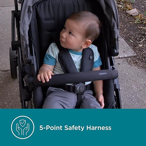 Miniatura 9 de Contours Cochecito doble Options V2 - Greige (Greige)