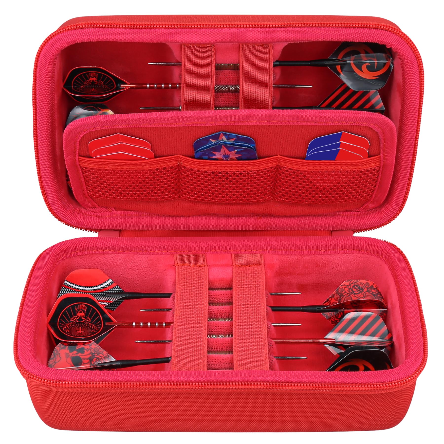 co2CREA Hard EVA Shell Storage Dart Case for 12 Steel Tip or Soft Tip Darts - Image 2