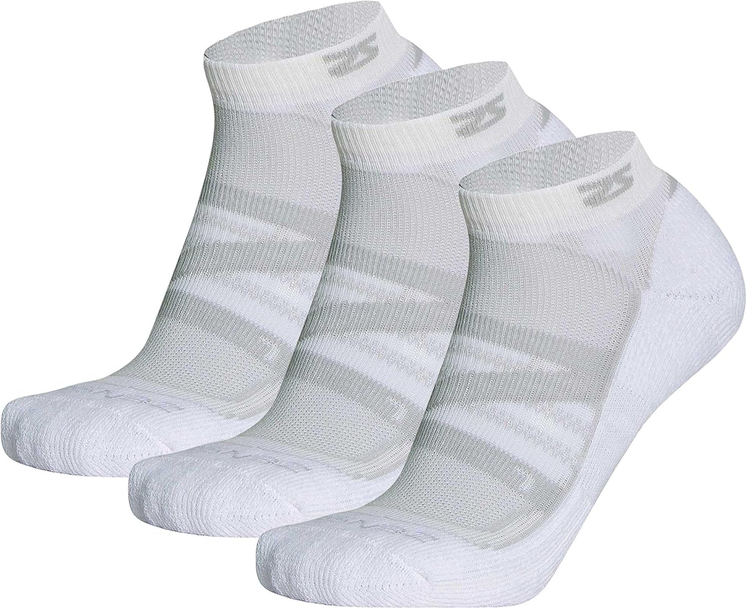 Zensah Wool Running Socks - Soft Cushioned Merino Wool, Moisture Wicking, Anti-Blister - Athletic Socks, Trail Socks