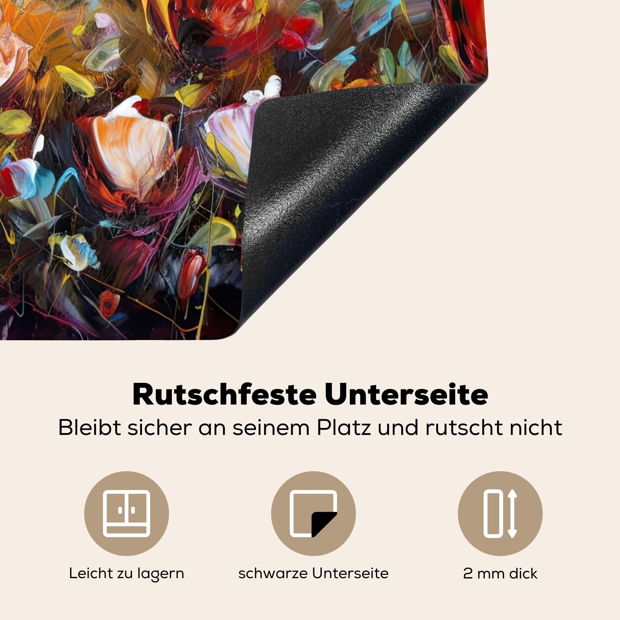 KitchenYeah© Herdabdeckplatte Einteilig Herdabdeckung Abdeckplatte für – Ansicht 4