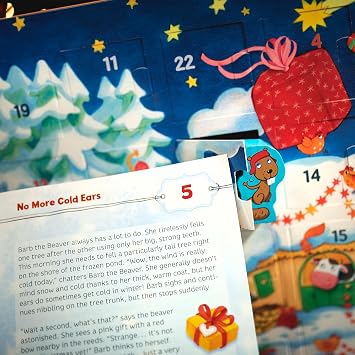 HABA My First Advent Calendar Farmyard Themed Wooden Animals, Christmas Toddler Activities, A Reusable Advent Calendar for Kids