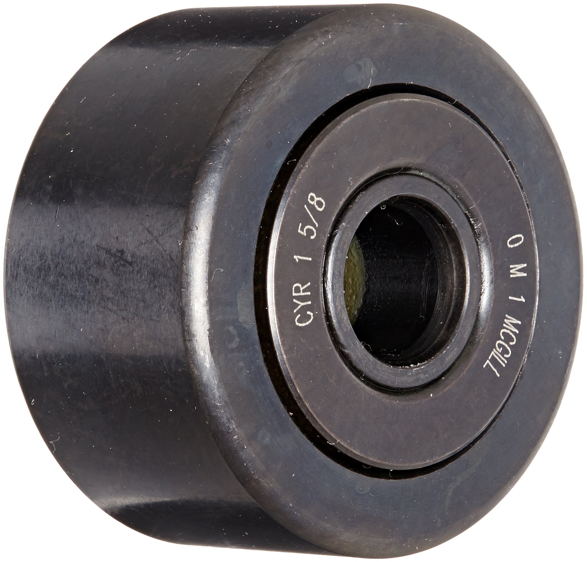 McGill CYR1 5/8 Cam Yoke Roller, Unsealed, Inch, Steel, 1-5/8