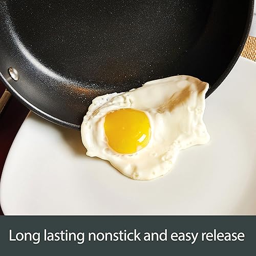 Miniatura 3 de All-Clad HA1 - Parrilla antiadherente anodizada dura de 11 x 11 pulgadas, apta para horno, ollas y sartenes 350F, utensilios de cocina, color negro