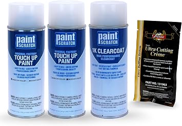 PaintScratch Touch Up Paint Tricoat Spray Can Car Scratch Repair Kit - Compatible/Replacement for Chevrolet Caprice Abalone White Tricoat Color Code WA140X/G1W