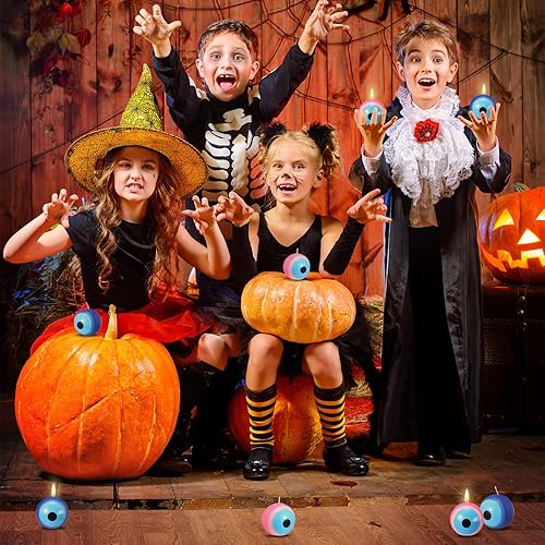 Miniatura 5 de 12 velas de Navidad de Halloween para el hogar, decoración de mesa de comedor, regalos de Papá Noel, velas de soya fantasma para suministros de