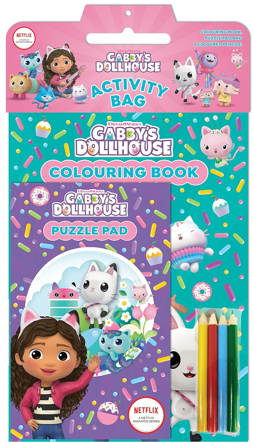 Gabby's Dollhouse Activity Bag (DreamWorks) Books