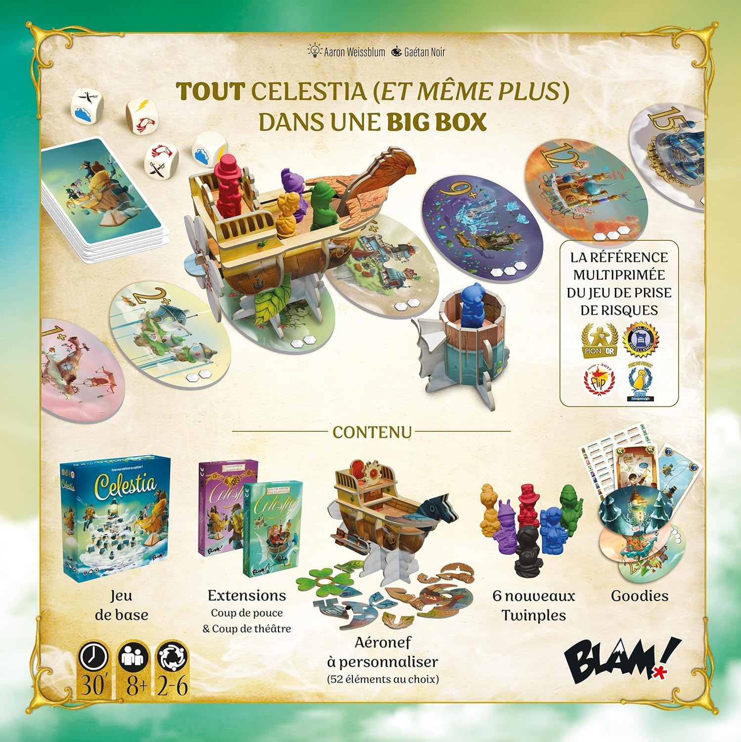 Celestia Big Box versione francese + 1 Decap Blumie (Celestia Big Box)