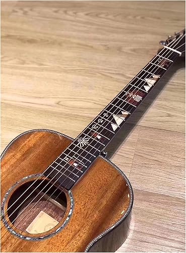 Miniatura 2 de YYYSHOPP Guitarra acústica Mini-1 de caoba de 36 pulgadas, guitarra acústica para principiantes, guitarra acústica para niña, guitarra de guitarra