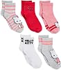 Calcetines Cortos de Hello Kitty para Mujer, Paquete de 5 8