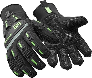 Insulated Extreme Freezer Gloves -30°F Men's Winter Work Gloves - Silicone Grip & Kevlar Thumb