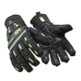 RefrigiWear Insulated Extreme Freezer Gloves -30°F Men's Winter Work Gloves - Silicone Grip & Kevlar Thumb