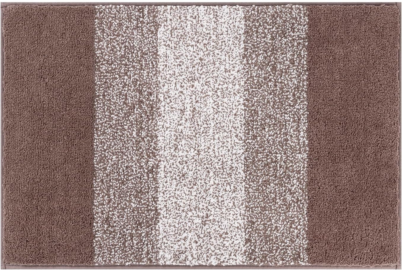 Vaukki Indoor Doormat Entryway Door Mat, Non Slip Absorbent Mud Trapper Mat Inside Floor Mat, Washable Door Carpet for Entryway (24''x36'', Coffee)