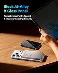 MOMAX Magnetic Power Bank 10000mAh MFi Certified Power Bank Fast Charging with Stand Portable Charger Lightning Input Wireless Charger for iPhone 16/15/14/13/12