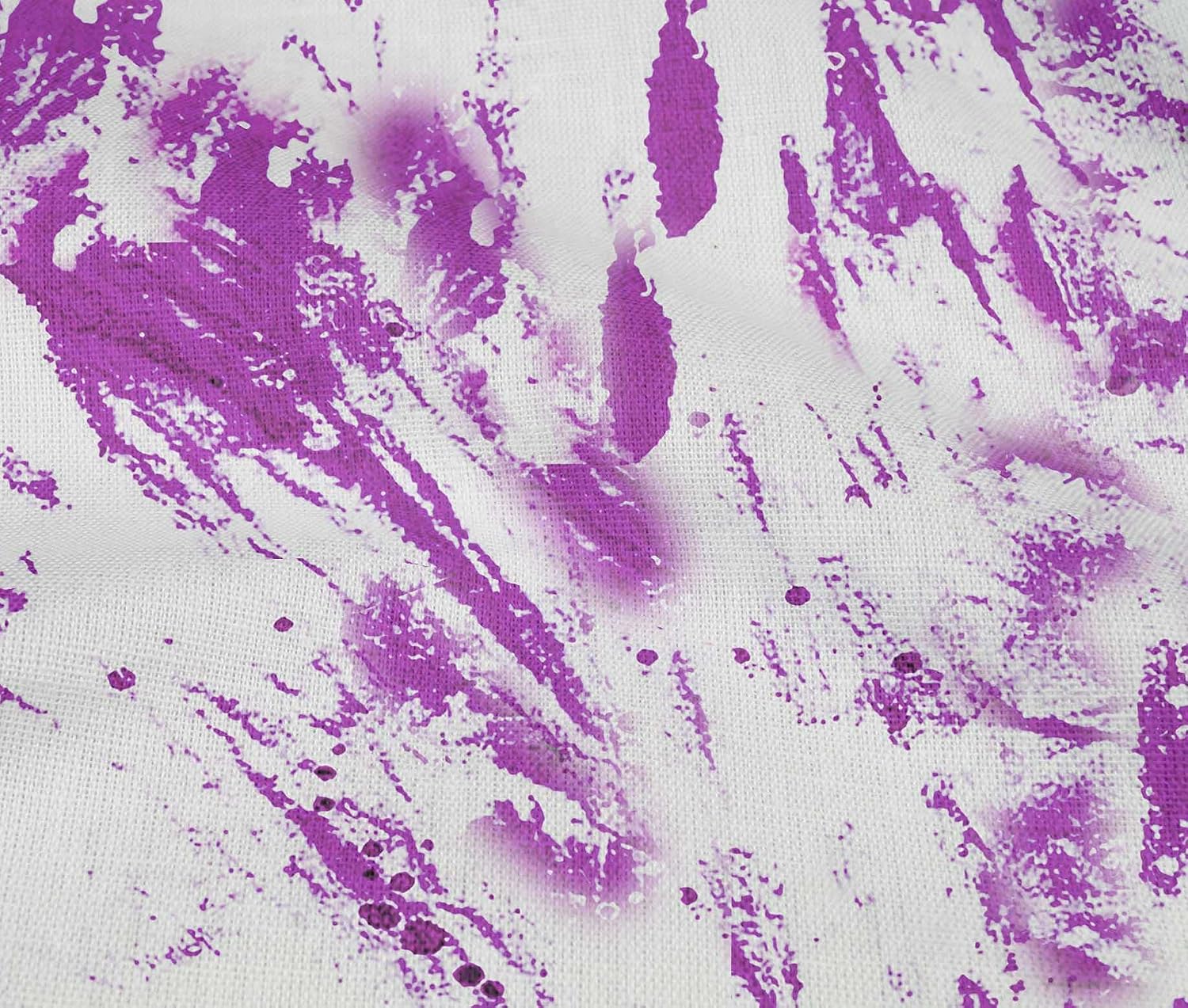 oneOone Cotton Flex Purple Fabric Tie Dye DIY Clothing Quilting Fabric Print Fabric By Yard 40 Inch Wide
