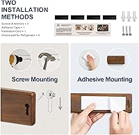 Vista 7 de ENOKING Soporte magnético para cuchillos para pared, potente soporte magnético para cuchillos de 10 pulgadas para refrigerador, tira magnética