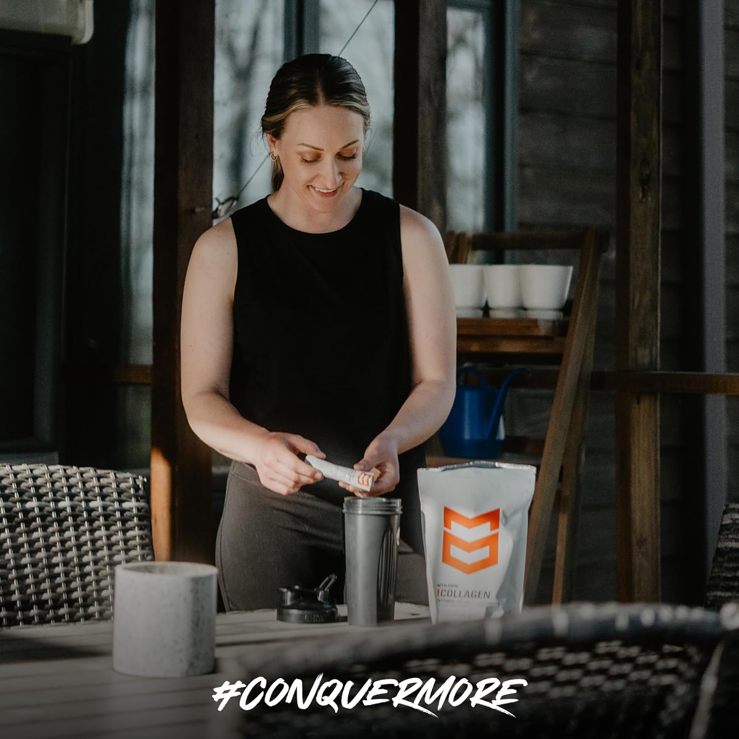MTN OPS Collagen Protein Powder On-The-Go Packs, 30 Packs per Bag of Unflavored, Highly Digestible Protein with 9g of Protein per Serving