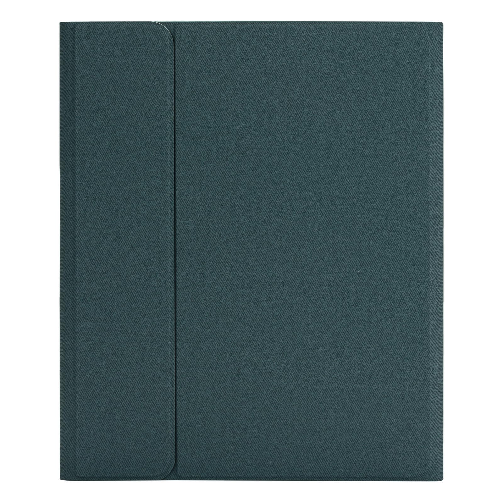 Green,GUPENAA Etui z klawiaturą do Xiaomi Mi Pad 6/6 Pro 11" 2023, 7-kolorowe Podświetlenie, Wbudowany Uchwyt na Ołówek, Magnetyczna Odłączana Bezprzewodowa Klawiatura Bluetooth z Myszką