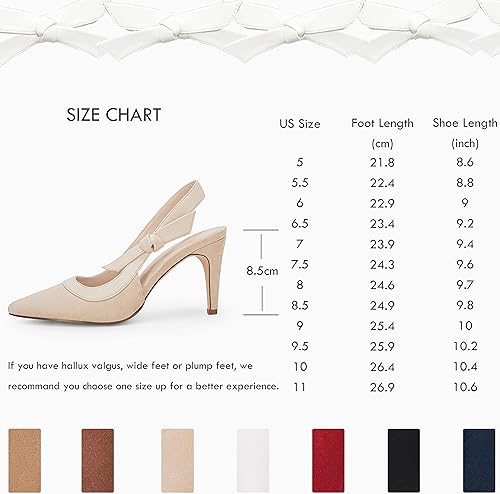 Miniatura 6 de Coutgo Zapatos de vestir de tacón alto con punta puntiaguda y lazo para mujer