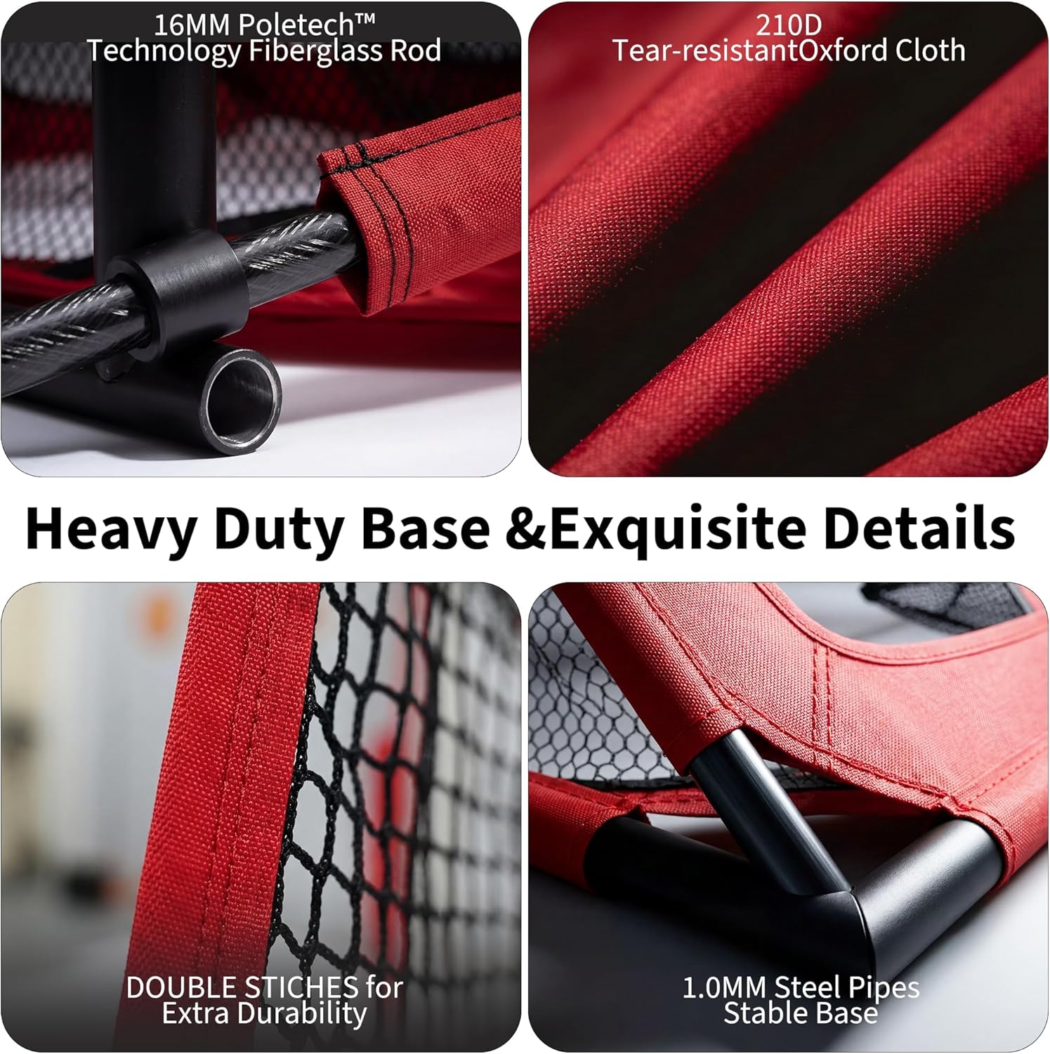 Golf Net 10x7ft, Golf Hitting Net with Chipping Net, Dual Turf Mat, Silk Targets, Balls&Tees, Carry Bag, Golfer Practice Nets for Backyard Driving Real Balls Indoor Outdoor Use