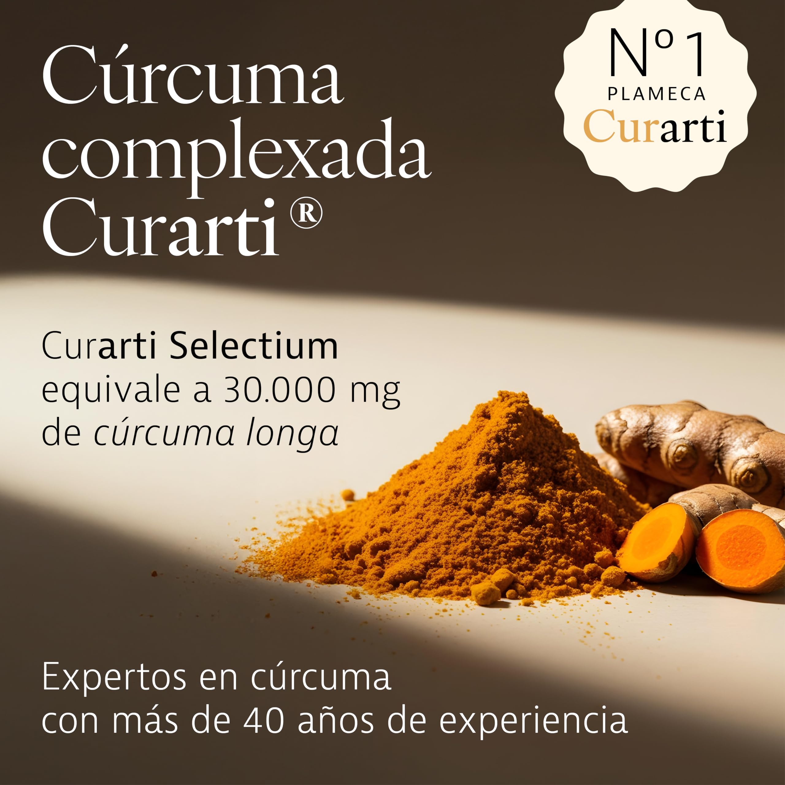Plameca Curarti Complex - Colágeno con Magnesio y Ácido Hialurónico, Vitamina C, Cúrcuma, Glucosamina y Condroitina - Cuidado de Articulaciones, Huesos y Músculos - Sabor Limón - Formato Polvo, 280 gr