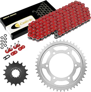 Caltric Red O-Ring Drive Chain Kit 2004-2008 Red