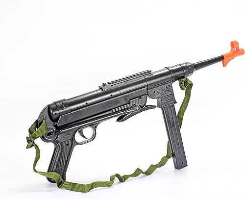 Miniatura 4 de BBTac Airsoft, paquete de pistolas – Segunda Guerra Mundial, colección de 4 pistolas Airsoft, rifles y pistolas de resorte, 4000 BB Pellets, ideal