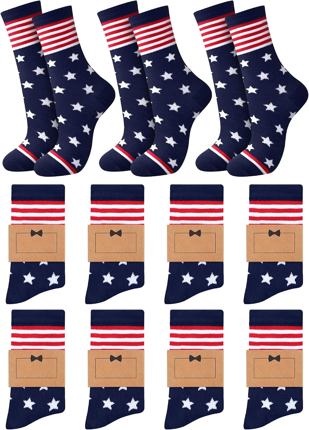 Glitopper 8 Pair Groomsmen Gifts for Men Groomsmen Proposal Socks for Wedding Novelty Funny Dress Socks Best Man Gifts