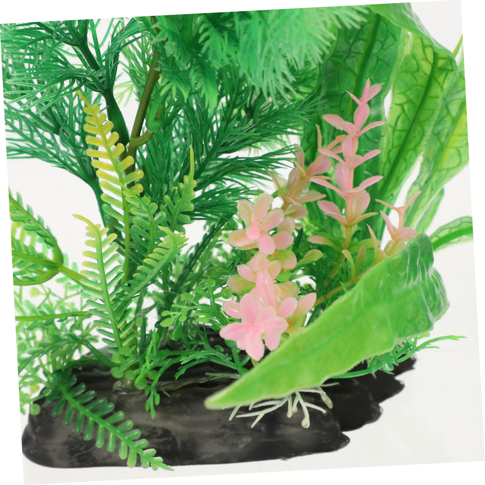 YARNOW 3 Juegos 3 Juegos De Plantas Artificiales para Paisajismo De Acuario Plantas Falsas Reemplazables Decoración De Escritorio para Acuario Decoración Decorativa para 2 Piezas * 3