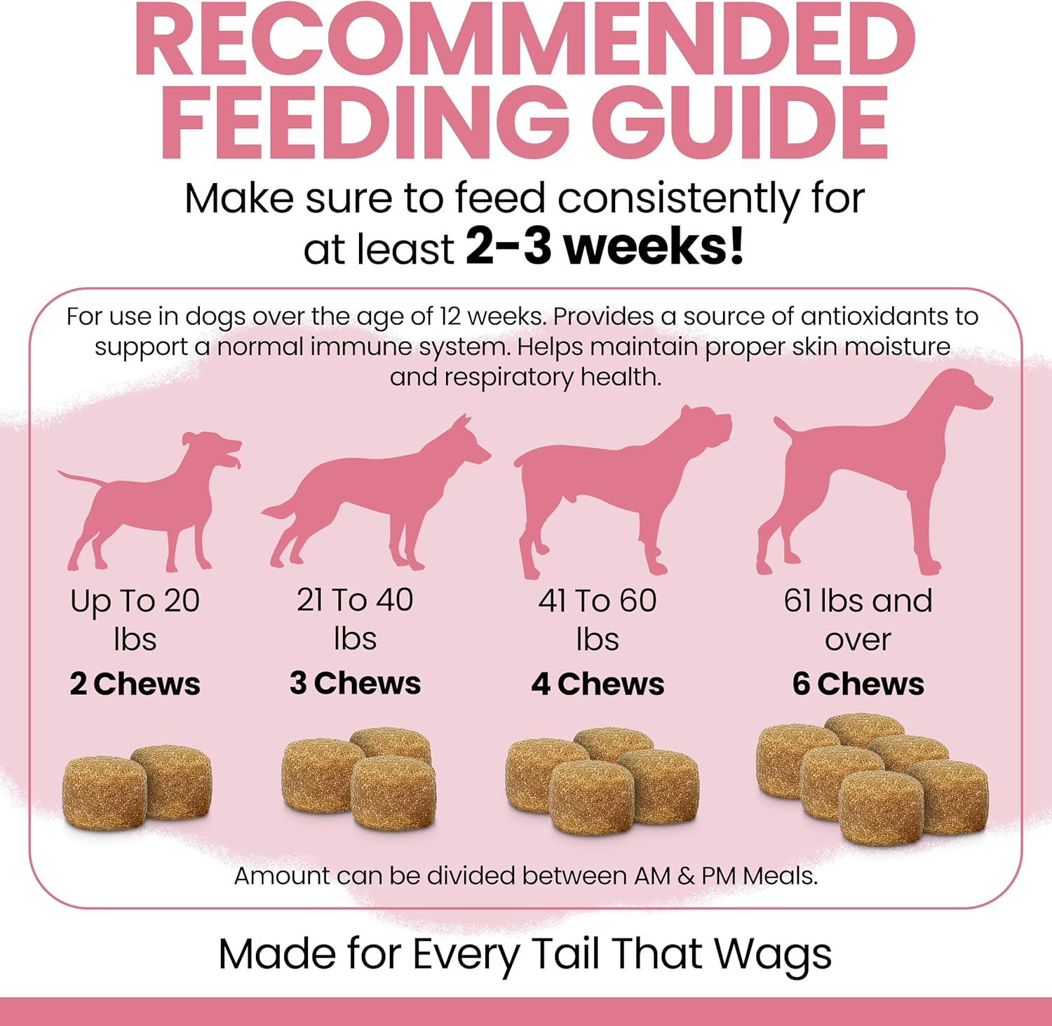 Dog Allergy Chews -180 Delicious Soft Chew Treats - Anti Itch Allergy Relief for Dogs and Cats - Boosts Immune System, Promotes Skin Health - Seasonal Treatment for Pets - Made in The USA