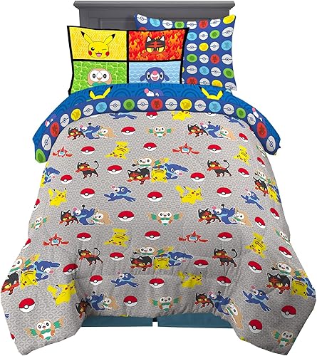 Miniatura 384 de Franco - Juego de edredón y sábanas supersuaves con funda, para niños, 7 piezas, tamaño matrimonial, Five Nights at Freddy's Cinco noches en Freddy's