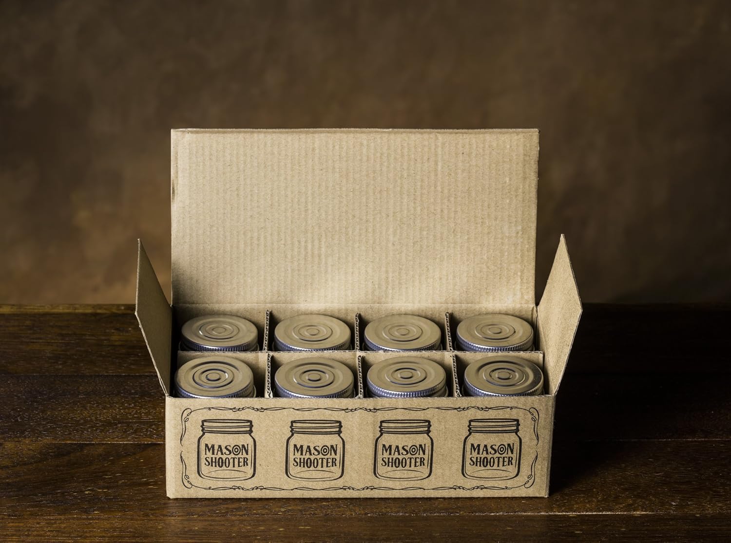Black Friday - 80% OFF Hayley Cherie® - Mason Jar Shot Glasses with Lids (Set of 8) – Mini Mason Shooter Glass - 2 Ounces - For Drinks, Liquor, Favors, Desserts, Parties, Birthdays, Gifts