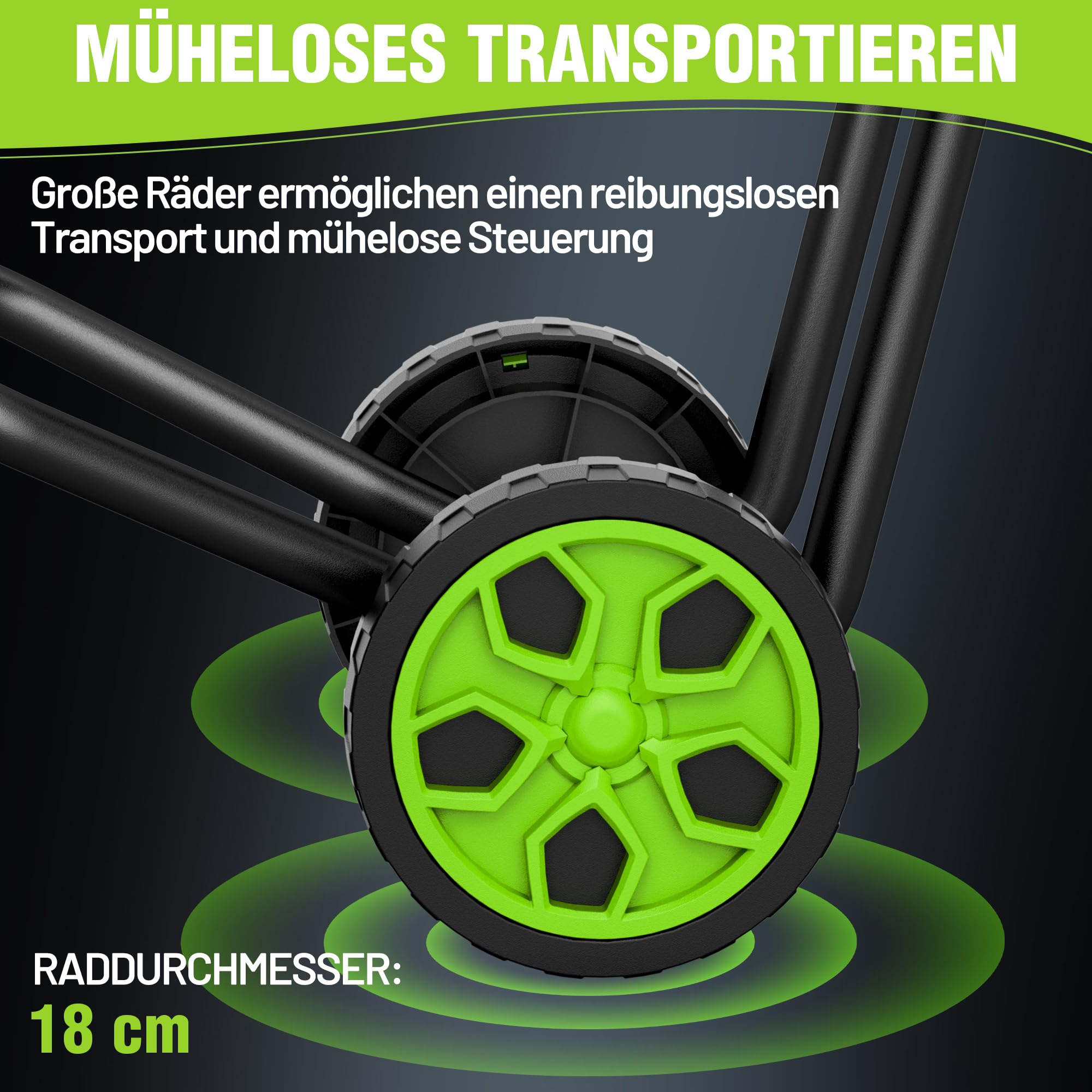 WORKPRO Elektrischer Gartenhäcksler 2500W, Messerhäcksler für Äste bis 44 mm, 4300 U/min, 2 x 45 L Sammelbeutel