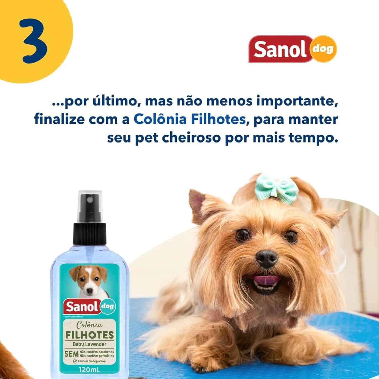 Sanol Dog Kit - Shampoo / Condicionador / Ganhe 1 Colônia Variado Verde