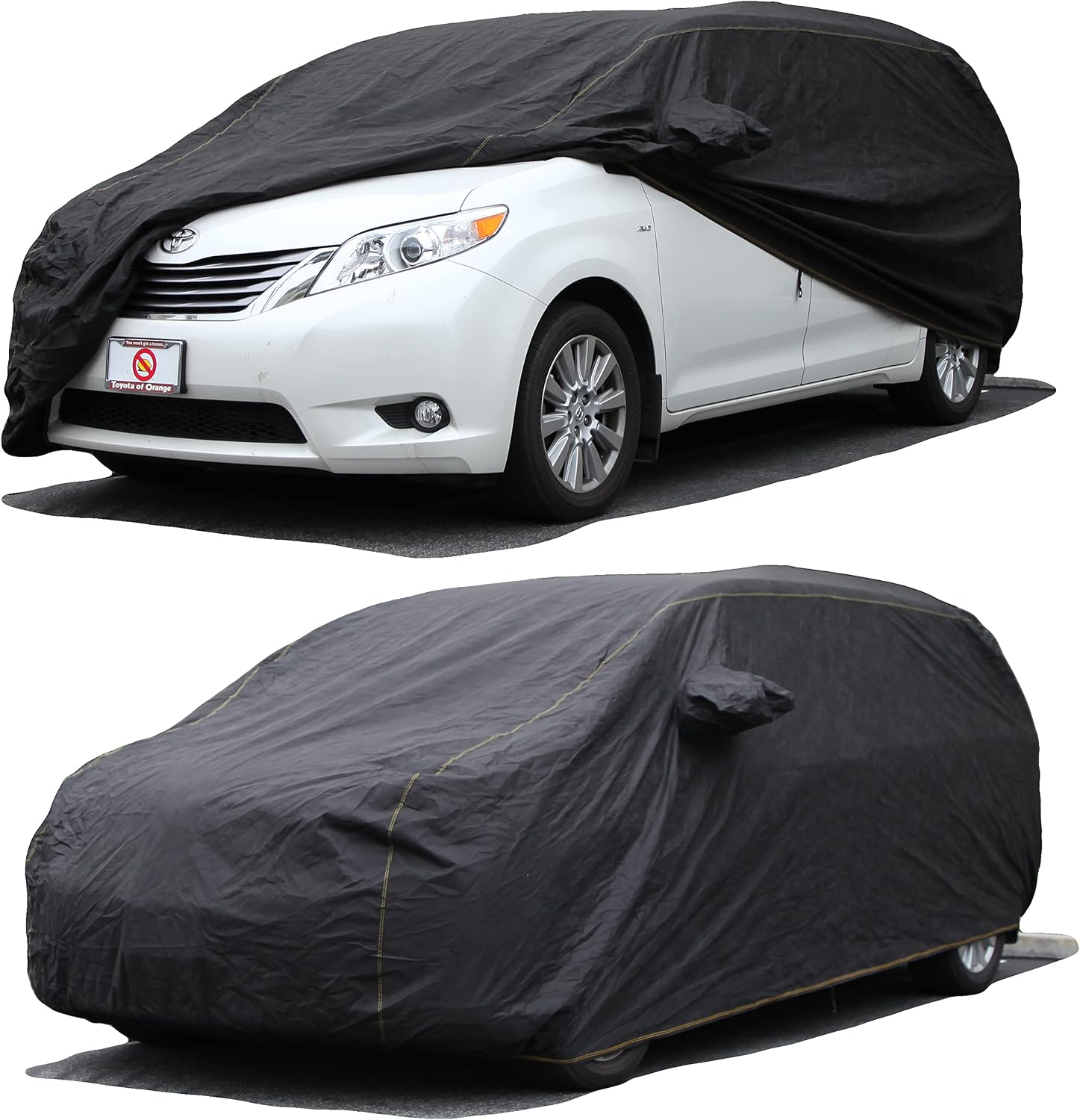 Car Cover fits 2011 2012 2013 2014 2015 2016 2017 2018 2019 Toyota Sienna XTREMECOVERPRO Diamond Series Black