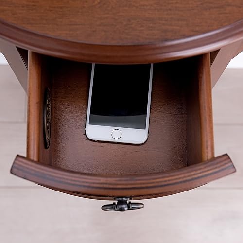 Vista 20 de Leick Home Beckett 24032 Beckett - Soporte de pasillo con estante para sala de estar, pasillo, entrada, antracita/peltre