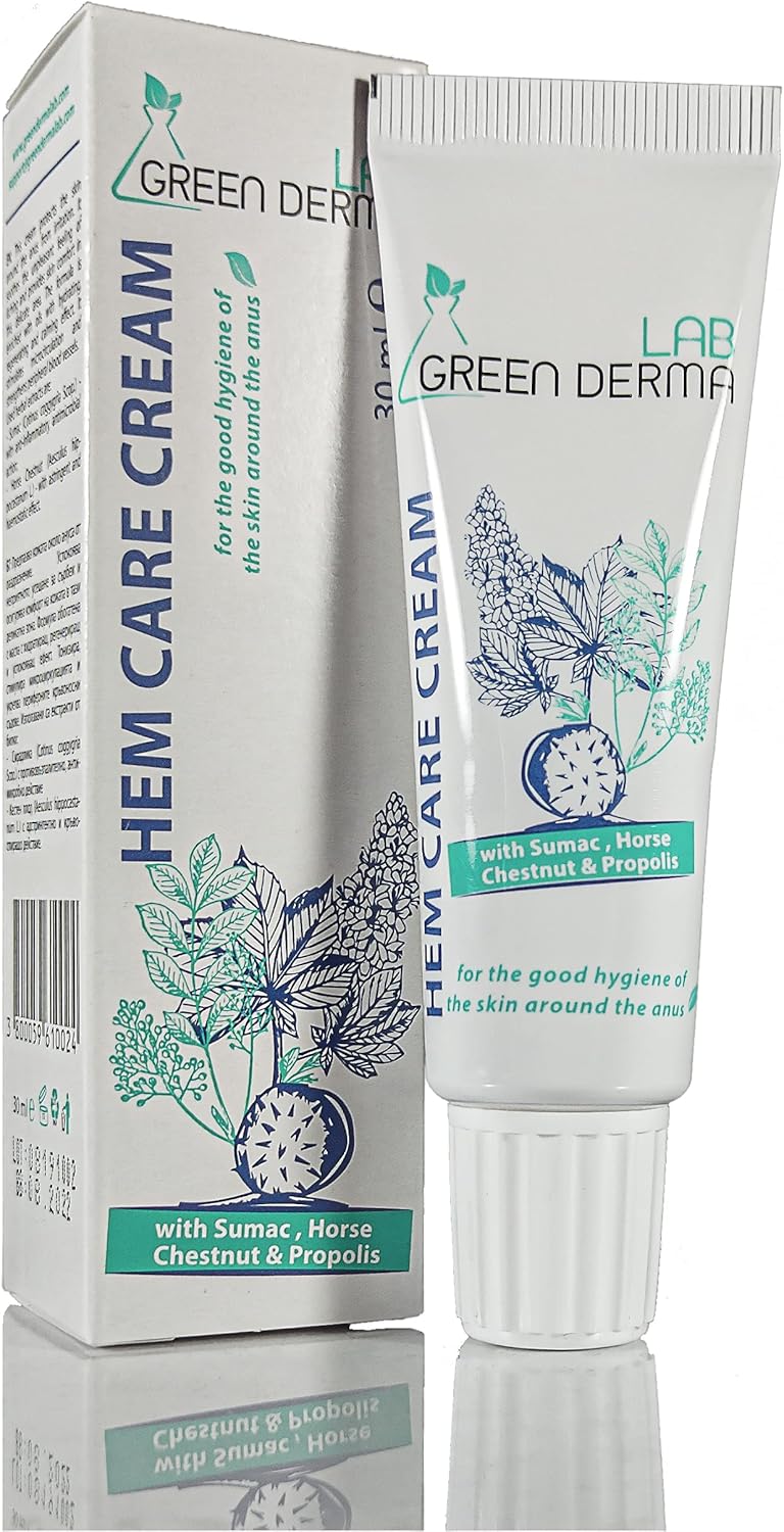 Hem Care Cream Pain & Itch Relief Haemorrhoid Treatment Cystitis