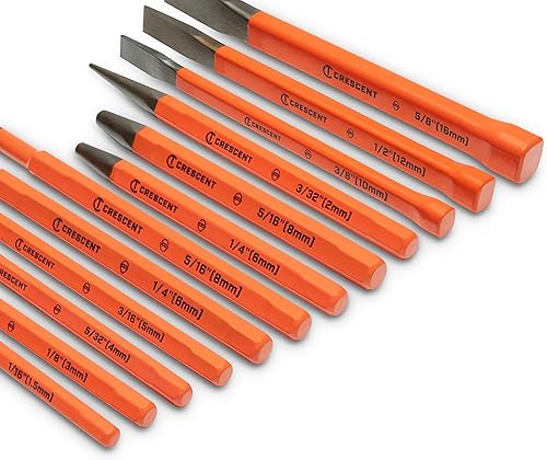 Miniatura 3 de Crescent Juego de 12 piezas, punzón y cincel - CPCCHS12