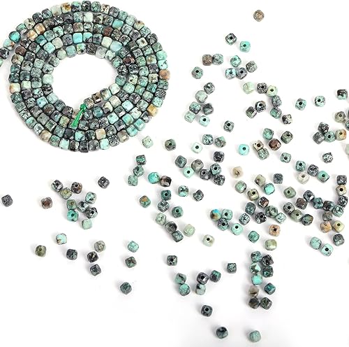 Miniatura 6 de Cuentas de piedra preciosa natural, cuentas sueltas espaciadoras para hacer joyas, pulseras, collares, aretes (0.079 pulgadas), apatita 01