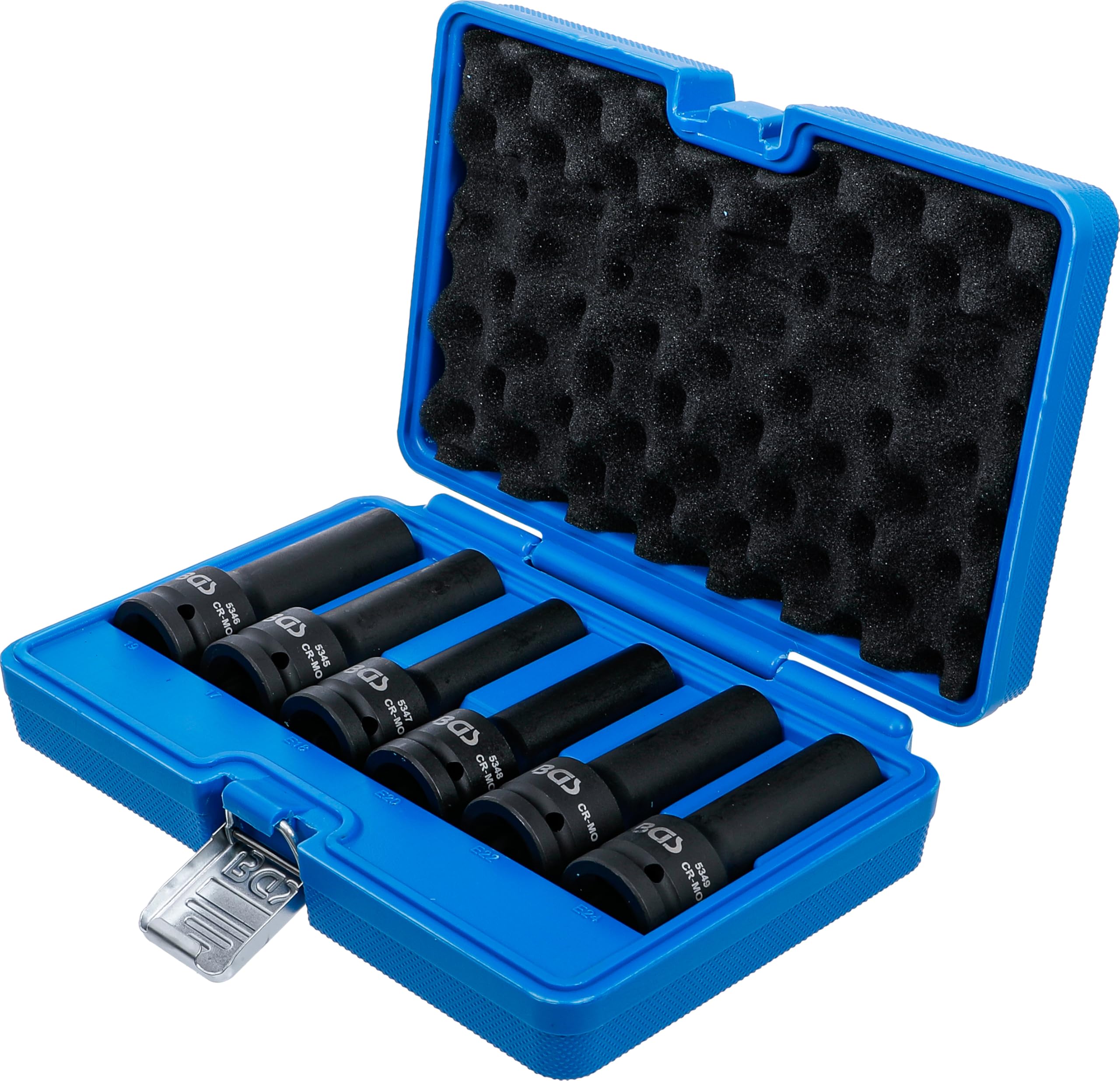 BGS 5250 | Juego de llaves de vaso de impacto E-Torx, 12 caras | entrada 20 mm (3/4") | 6 piezas