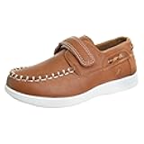 Kids Moccasin Loafers Boat Shoe for Boys Slipon Casual Dress Shoes (Sizes: 12-13 Little Kid / 1-4 Big Kid)