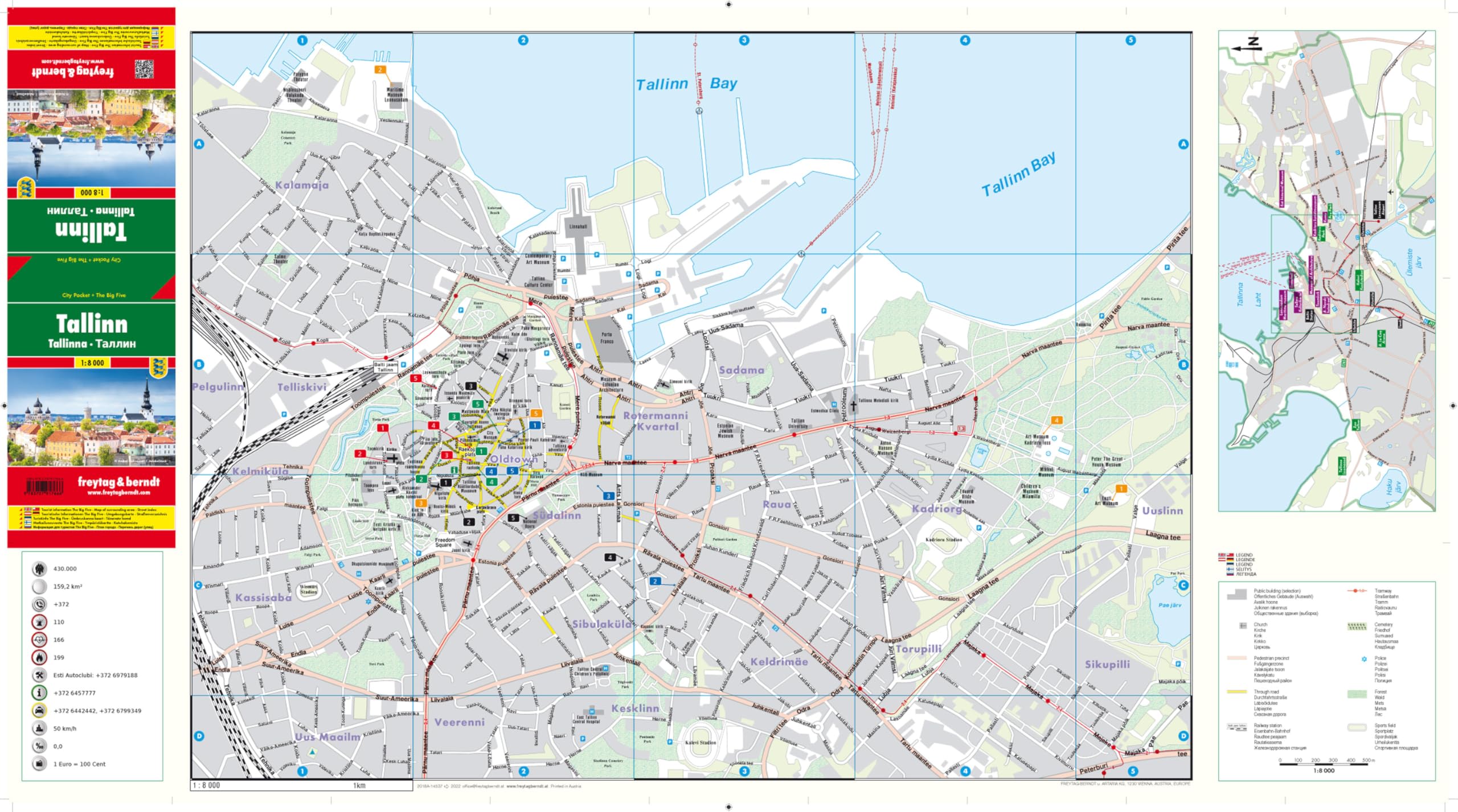 TALLIN CITY POCKET: City Pocket + The Big Five: PL 101 CP