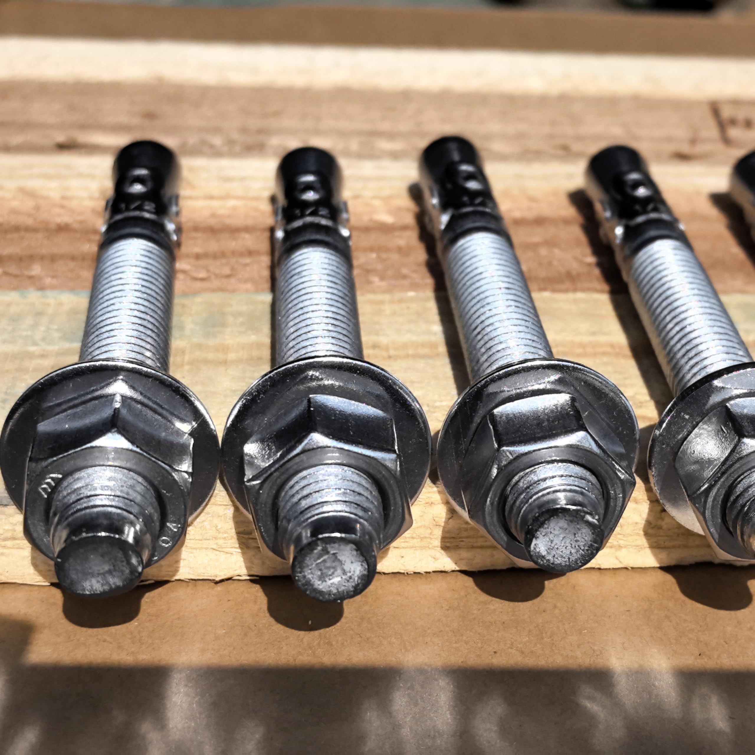 SANTIE Ancoraggio a cuneo in acciaio inox 1/4" X 2-1/4" - 100 PC