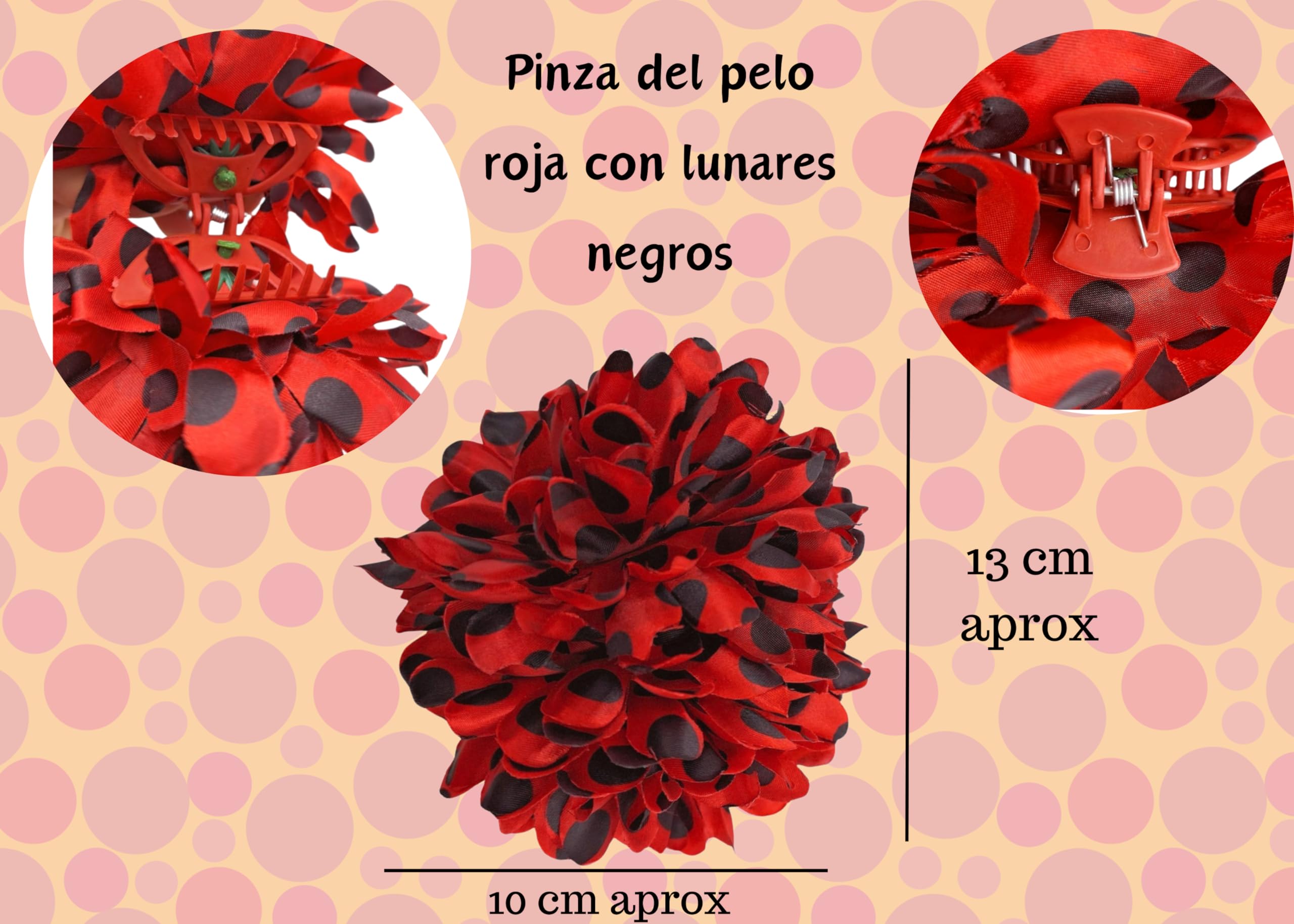 Mantón Bordado de Flores con Accesorios