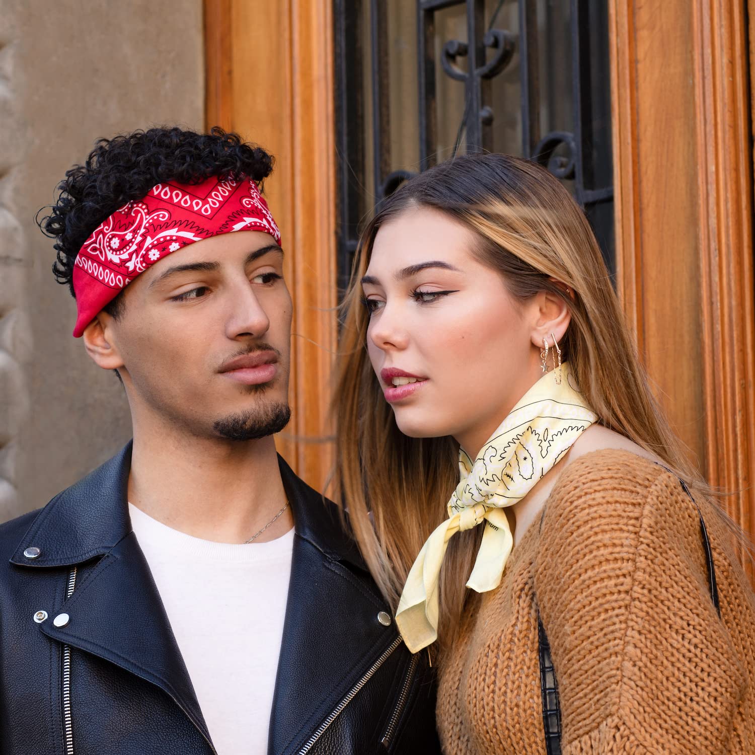EL BANDANA - Lote de bandanas 100% Algodon de primera calidad Paisley Panuelo Cabeza Cuello Bufanda - Juego de 5/10/20
